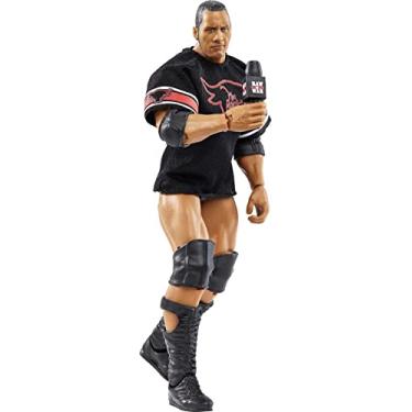 Imagem de WWE The Rock Top Picks Elite Collection Action Figure with Entrance Lantern, 6-inch Posable Collectible Gift for WWE Fans Ages 8 Years Old & Up