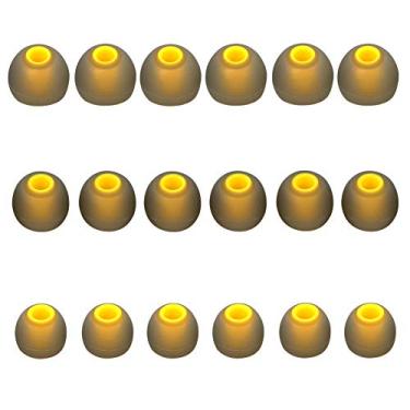 Imagem de Brandless Pontas de substituição de fones de ouvido, pontas de substituição, fones de ouvido, auriculares, 9 pares SML