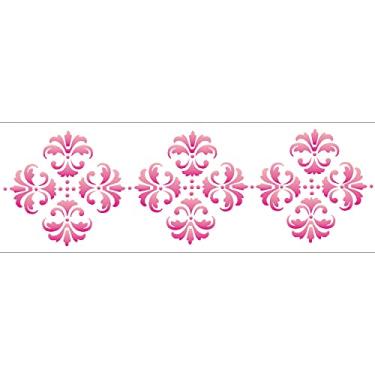 Imagem de Stencil de Acetato para Pintura OPA 10 x 30 cm - 2000 Estamparia Colonial II