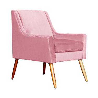 Imagem de Poltrona Ariane Luxo Suede Cores - DS Estofados