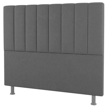 Imagem de Cabeceira Cama Box Casal Queen 160Cm Sintético Preto