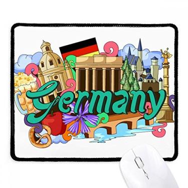 Imagem de Mousepad New Swan Stone Castle Beer Germany Graffiti Tapete de borracha para jogos