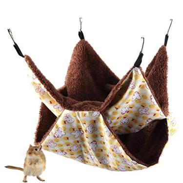 Imagem de Compra Maluca rede para animais de estimação, PeSoft Shu veludo durável saco de dormir para animais de estimação (tamanho grande)