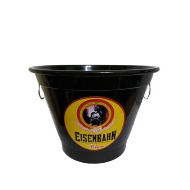 Imagem de Balde de Gelo PretoEiS 6 Litros Cerveja