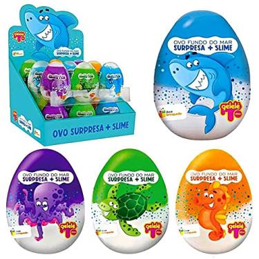 Imagem de Ovo Surpresa Slime + Fundo do Mar - kit 18 und
