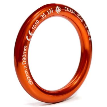 Imagem de Anel Usclimb Alumínio Big 35kn Anodizado Laranja Ce En