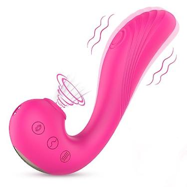 Imagem de Vibradoris Feminino Clitóris Vibradores de sucção Estimulador Clitóris Mamilo Ponto G massageador Z43