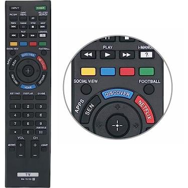 Imagem de Novo controle remoto RM-YD102 para Sony Smart LED HDTV TV TV TV TV TV TV TV TV com botão 3D, Discover e botão Netflix (1-492-766-11)