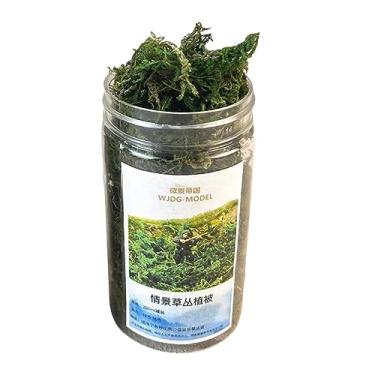 Imagem de Deevoka Tufos de grama de aglomerado, modelo de terreno de tufos de grama, simulação de terreno de tufo de terreno baldio em miniatura, grama, detritos de, VERDE