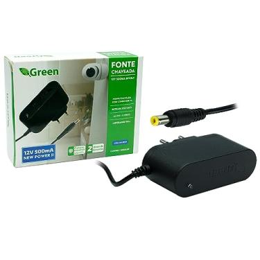 Imagem de GREEN Fonte Chaveada 5V 1A Bivolt - Plug 5,5MM x 2,1MM