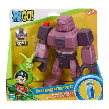Imagem de Imaginext Teen Titans Cinderblock E Mutano Fmx56 - Mattel