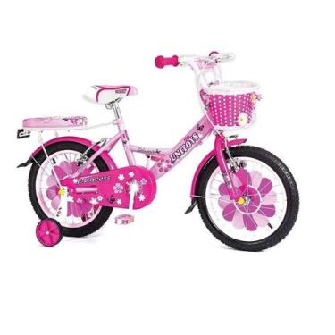 Imagem de Bicicleta Infantil Princess Aro 16 Rosa Pink Unitoys - Unyhome