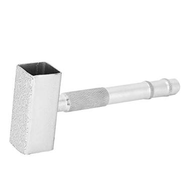 Imagem de Vomeko Cômoda de pedra Ferramenta de vestir rodas com liga de metal soldado e alça de alumínio, ideal para vestir rebolos e abrasivos. (Grande)