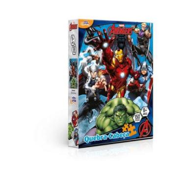 Imagem de Quebra Cabeça Vingadores Avengers 150 Peças Toyster