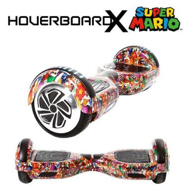 Imagem de Skate Eletrico 6,5 Super Mario Hoverboardx Smart