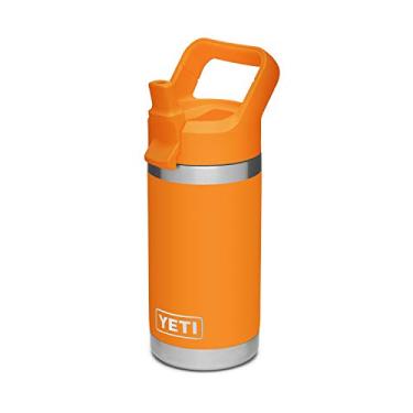 Imagem de YETI Rambler Jr. Garrafa infantil de 355 ml, com tampa de canudo, caranguejo King