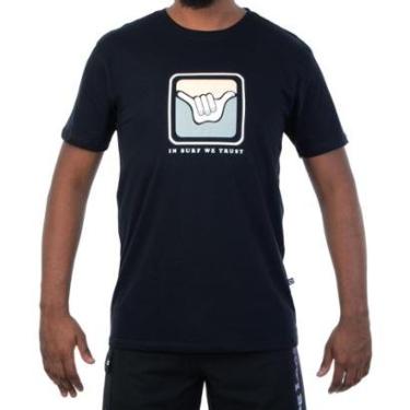 Imagem de Camiseta Masculina Hang Loose Logoduo - BRANCO / P-Masculino