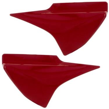 Imagem de Tampa Lateral Titan 150 2006 A 2008 E Job 2007 Vermelho Guarau