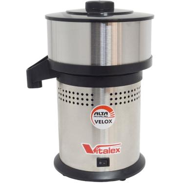 Imagem de Espremedor Extrator Suco Laranja Doméstico 300W Câmara Inox Vitalex ESVI-I Bivolt