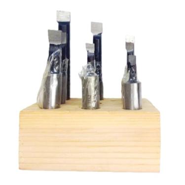 Imagem de HHIP 1001-0033 3/8 Inch Shank 8 Piece Solid Cobalt Boring Bars