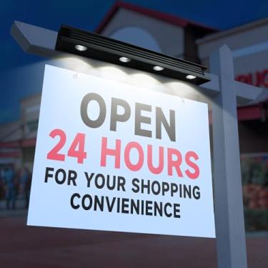 Imagem de Luzes solares LED brilhantes 6000 K caixa de correio luz solar para exterior, endereço, número de casa, postes de sinalização imobiliária, deck, outdoor rua crepúsculo ao amanhecer iluminação externa