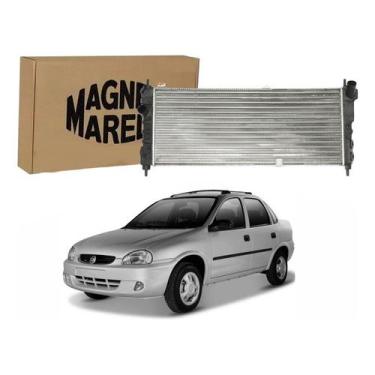 Imagem de Radiador Agua Corsa Classic 1.6 1998 A 2006 - Magneti Marelli