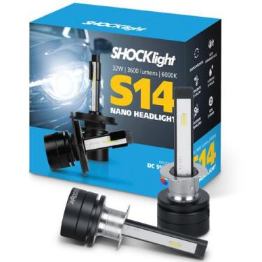 Imagem de Lâmpada Super Led Mini Shocklight 32w S14 Nano H1 6000k