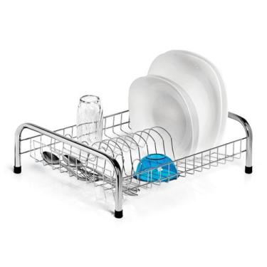 Imagem de Escorredor Secador Princesa - Niquelart, Louça, Cinza, Escorredor, Aço