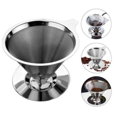 Imagem de Mini Coador Café Individual Tamanho P 101 Reutilizável - Top Chef