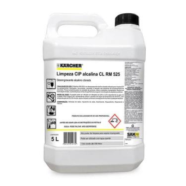 Imagem de 5Lts Detergente Limpeza CIP Alcalina Clorado RM 525 Karcher