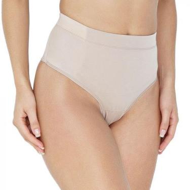 Imagem de Calcinha Cintura Alta Fio Dental Zero Barriga Dilady 304230, GG, Choco