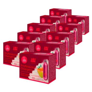 Imagem de Cápsulas de Gás de Chantilly iSi para Sifão 100 Unidades