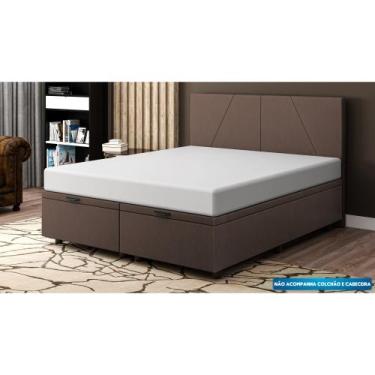 Imagem de Base Cama Baú Queen Size material sintético - SkyBox - SKYBOX BOX E BA