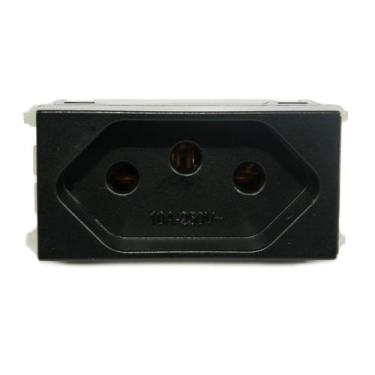 Imagem de Modulo Tomada de Energia 2P+T Refinatto 10A Weg Preto