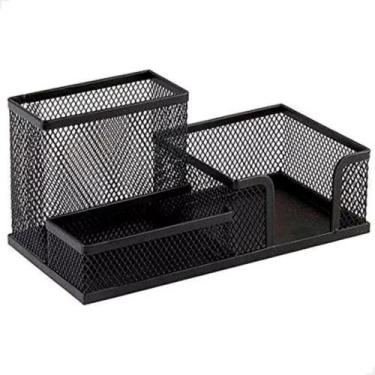 Imagem de Organizador Mesa Escritorio Aramado Porta Treco Marca Lorben