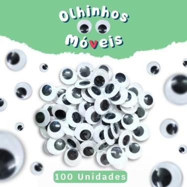 Imagem de Olhinhos Móveis Para Artesanato - 12Mm Pacote Com 100 Unidades - NYBC