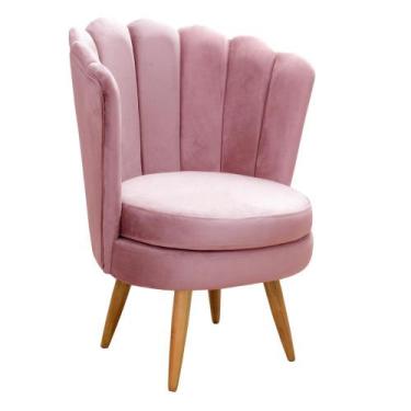 Imagem de Poltrona Decorativa Pétala Flor Girassol Moderna Pé Fixo - Bella Decor