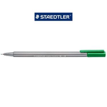 Imagem de Caneta Fineliner Triplus STAEDTLER 0.3mm Ponta Fina, Verde-5