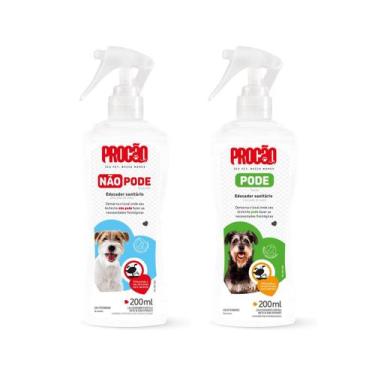 Imagem de Kit Educador Sanitário Pode e Não Pode Spray Pro Cão 200ml - ProCão