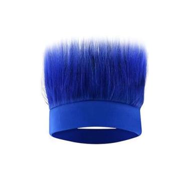 Imagem de JHJEWH Hairy Headband,Hairy Costume Headband,Troll Hair Headband,Fun and Fuzzy Crazy Hair Wig Troll Hair Costume Accessories for Halloween Mardi Gras Cosplay