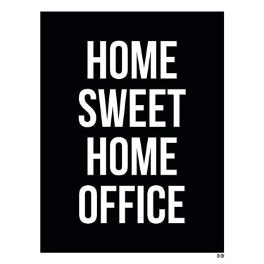 Imagem de Kit 3 Placas Decorativa - Home Sweet Home Office