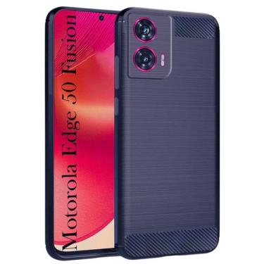 Imagem de Capa Capinha Fibra Para Motorola Edge 50 Fusion Anti Impacto - FIBRA N