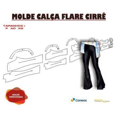Imagem de Molde Calça Cirrê, Modelagem&Diversos, P Ao Exg