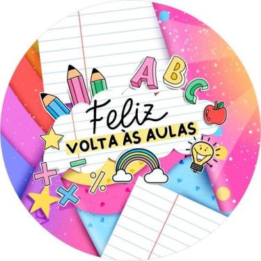 Imagem de Painel Festa Sublimado C/ Elástico 1,50m Volta às Aulas - Fadrix
