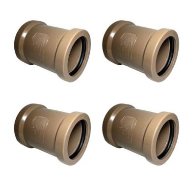 Imagem de 4 Luvas Amanco de Correr Marrom - 3/4" X 25mm