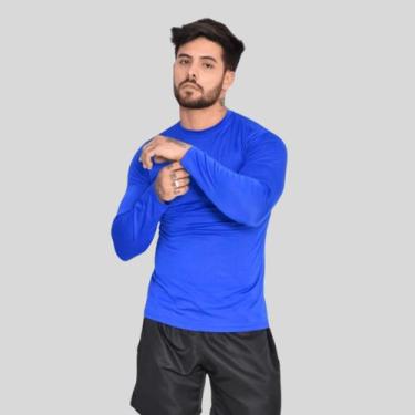 Imagem de Camisa Térmica UV Segunda Pele Masculina Manga Longa - Blanco Store, A