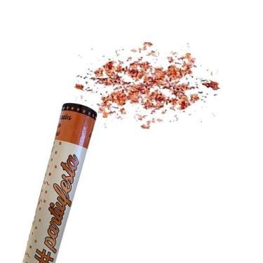 Imagem de Lança Confete Rose Gold até 8m de Altura - 01 Unidade - Partiufesta - 