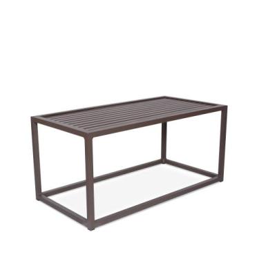 Imagem de Mesa de Centro Com Tampo Ripado - Móveis Com Valor