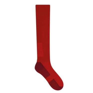 Imagem de Meia futebol selene 4165-001, 39-43, Vermelho