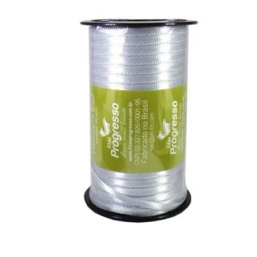 Imagem de Fita de Cetim Carretel Progresso 4mm nº00 - 100m Cor 084 Prata - 01 un